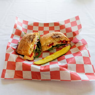 #27 Gorgonzola Pear Panini